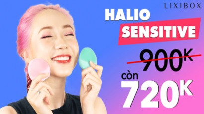 Đánh giá Máy rửa mặt Halio Sensitive – Phiên bản mới siêu xịn xò cho da nhạy cảm