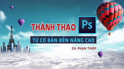 Review khóa học online Thành thạo Photoshop từ cơ bản đến nâng cao trên Unica